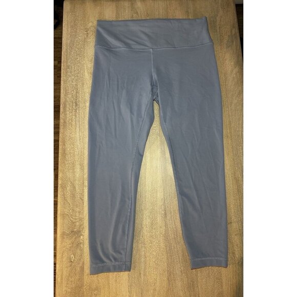 Lululemon Wunder Train High-Rise Tight 25" Chambray Light Blue Size 14 - Picture 4 of 8